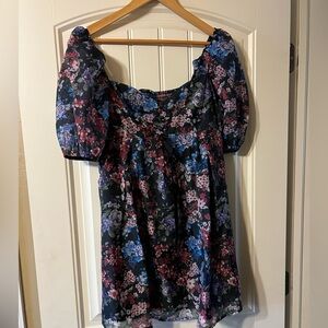 Forever21 Floral Babydoll Dress